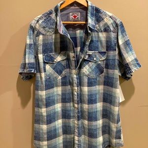 FLAG & ANTHEM Vintage Washed Collared Shirt